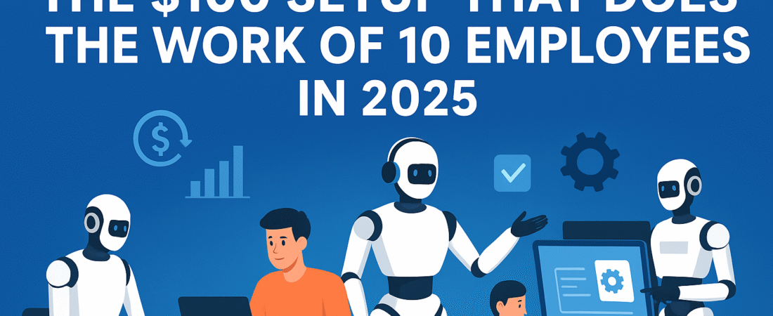 AI SaaS Stacks for Startups: The $100 Setup That Does the Work of 10 Employees